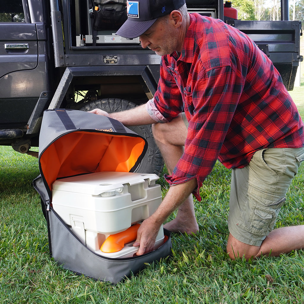 Portable Toilet Bag - Australian Made